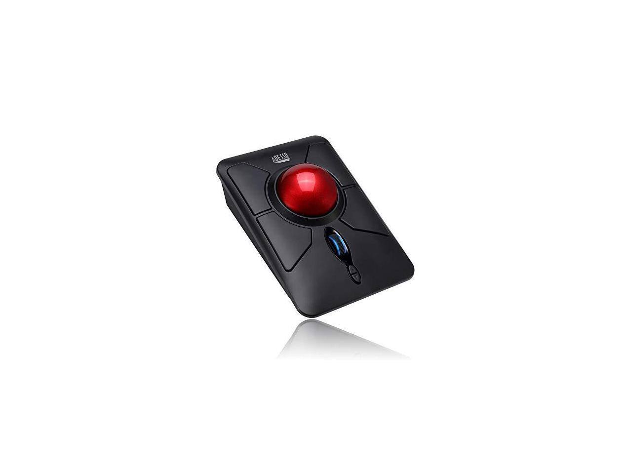 Alt View 5. Adesso - Adesso iMouse T50 - Wireless Programmable Ergonomic Trackball Mouse - Black.