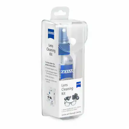 ZEISS Lens Cleaning Kit
Lens Cleaning Kit
- Protects lenses from dust
- Protects against lens stains
- 3x individually packed microfiber cloths
- 3x individually packed cleaning wipes
- 1x 30ml lens cleaner
- Gentle and thorough cleaning
Gentle and thorough cleaning