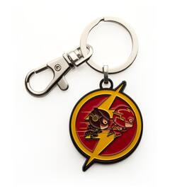 SalesOne LLC - DC Comics The Flash Chibi Character Metal Keychain - Red
