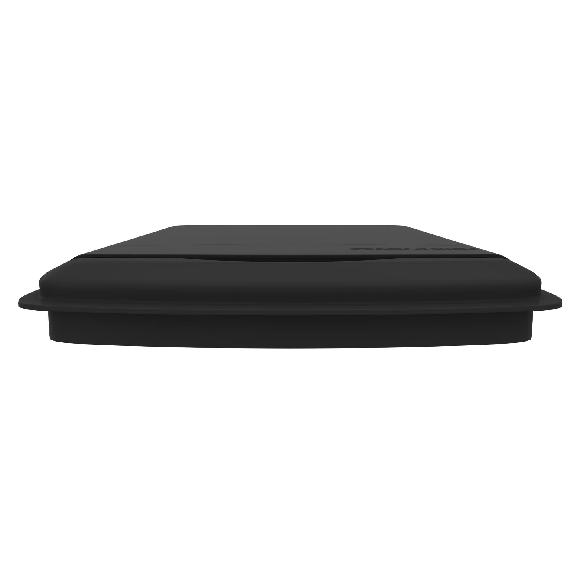Alt View 8. Rev-A-Shelf - Rev-A-Shelf 50 qt. Trash Can Replacement Lid, Black (Lid Only), RV-50-LID-18-1-40 - Black.