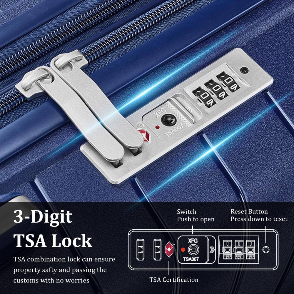 XFG TSA007 - 1 - S - 3-Digit TSA Lock

TSA combination lock can ensure property safety and passing the customs with no worries

Switch - Push to open

Reset Button - Press down to reset

TSA Certification

XFG TSA007