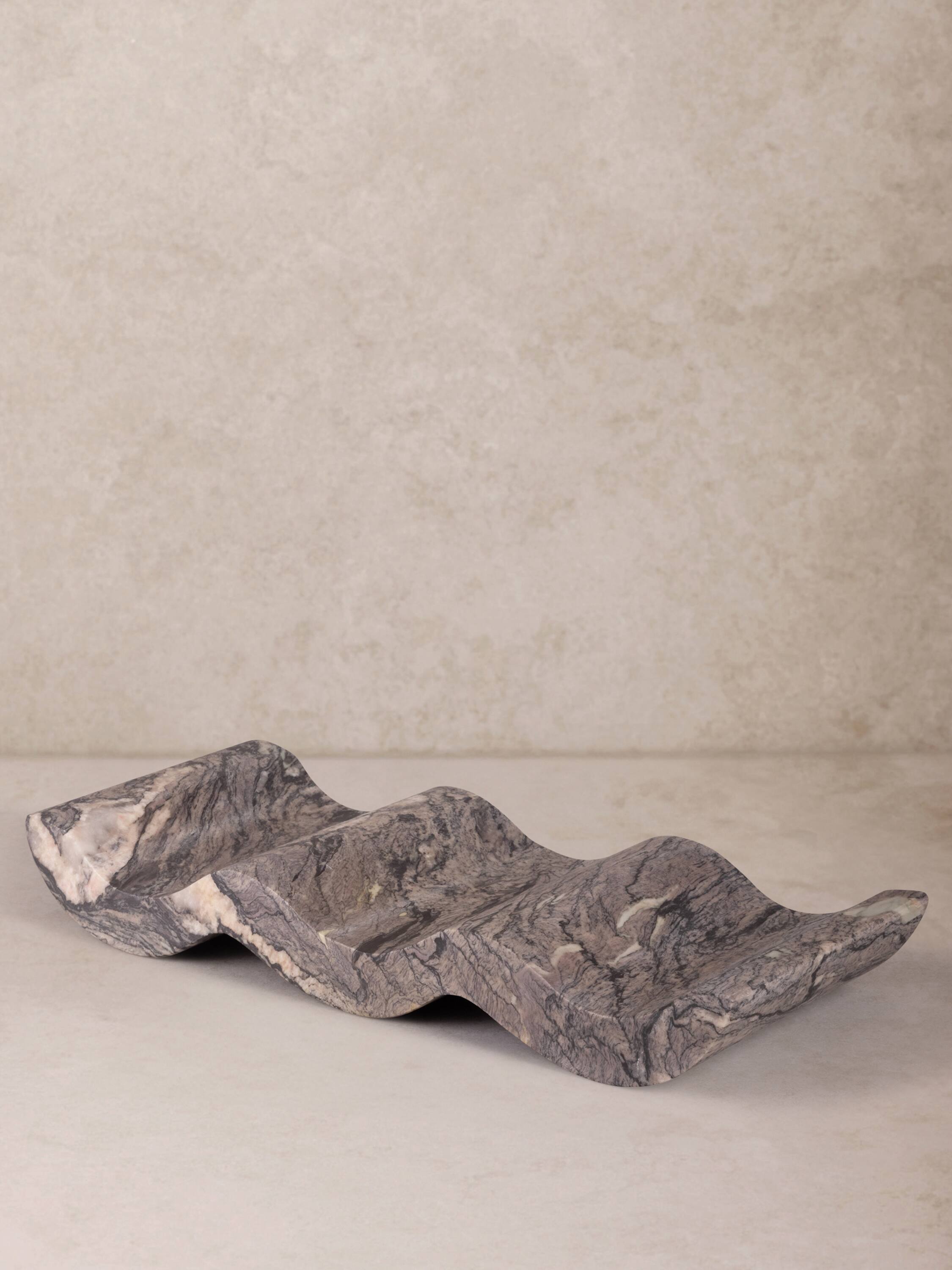 Front. GAURI KOHLI - Georgia Wine Bottle Holder - Brown.