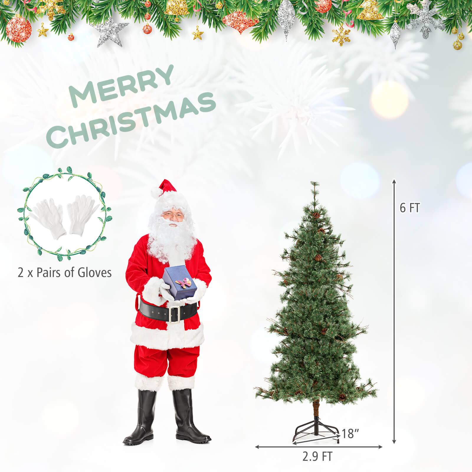 MERRY CHRISTMAS

2 x Pairs of Gloves

6 FT

18"

2.9 FT