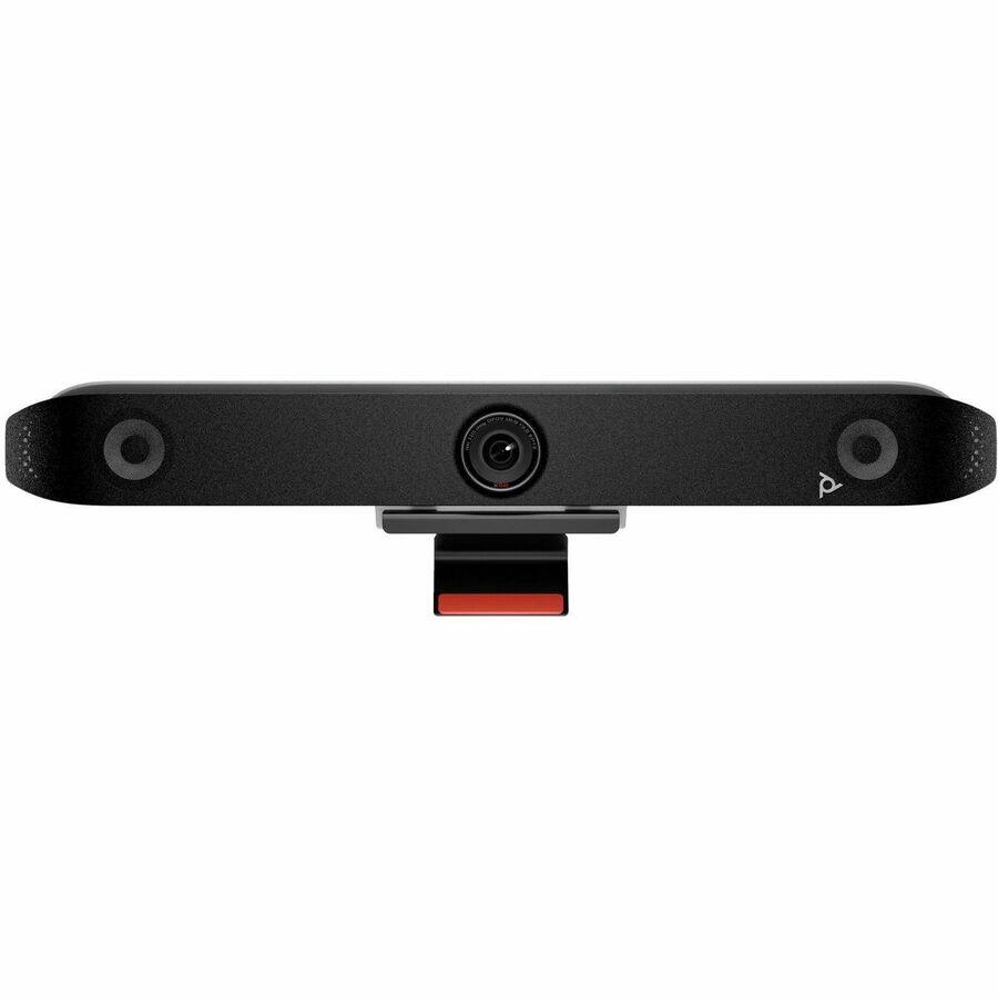 Alt View 3. HP - Poly Studio X52 All-In-One Video Bar GSA/TAA - TAA Compliant - White.