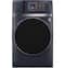 GE Profile - UltraFast 4.8 Cu. Ft. High-Efficiency Smart Front Load Washer and Electric Dryer Combo with Ventless Heat Pump - Sapphire Blue