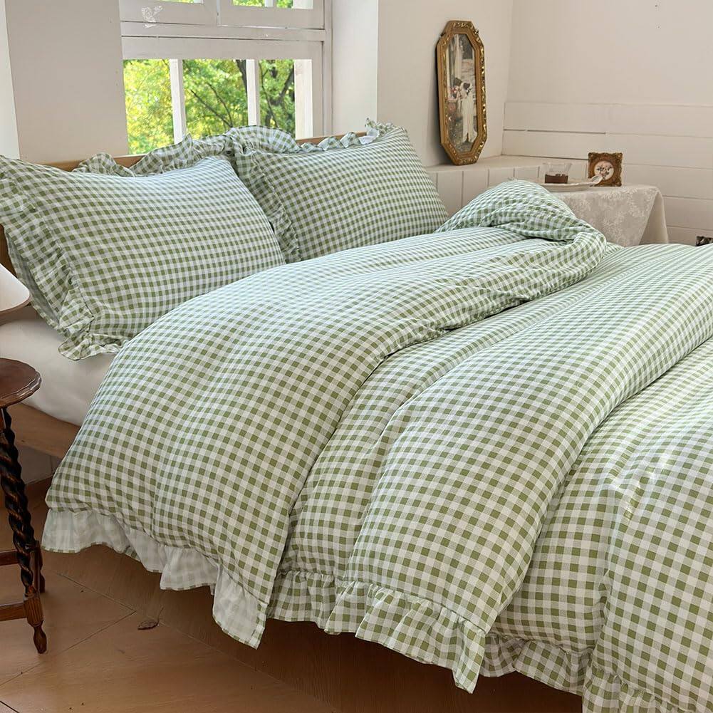 Green Gingham-Twin/Twin XL
