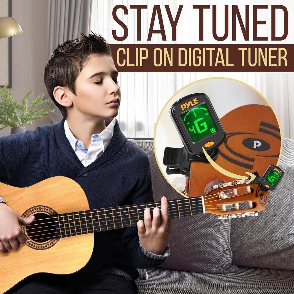 STAY TUNED  
CLIP ON DIGITAL TUNER  

PYLE  
4G