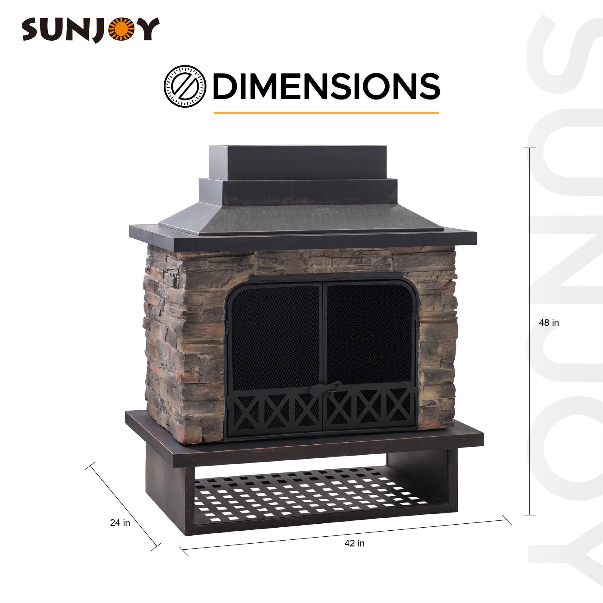 SUNJOY DIMENSIONS  
24 in x 42 in  
SUNJOY 48 in