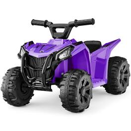 Best Choice Products - 6V Kids Ride-On 4-Wheeler Quad ATV Car w/ 1.8mph Max Speed, Treaded Tires - Purple