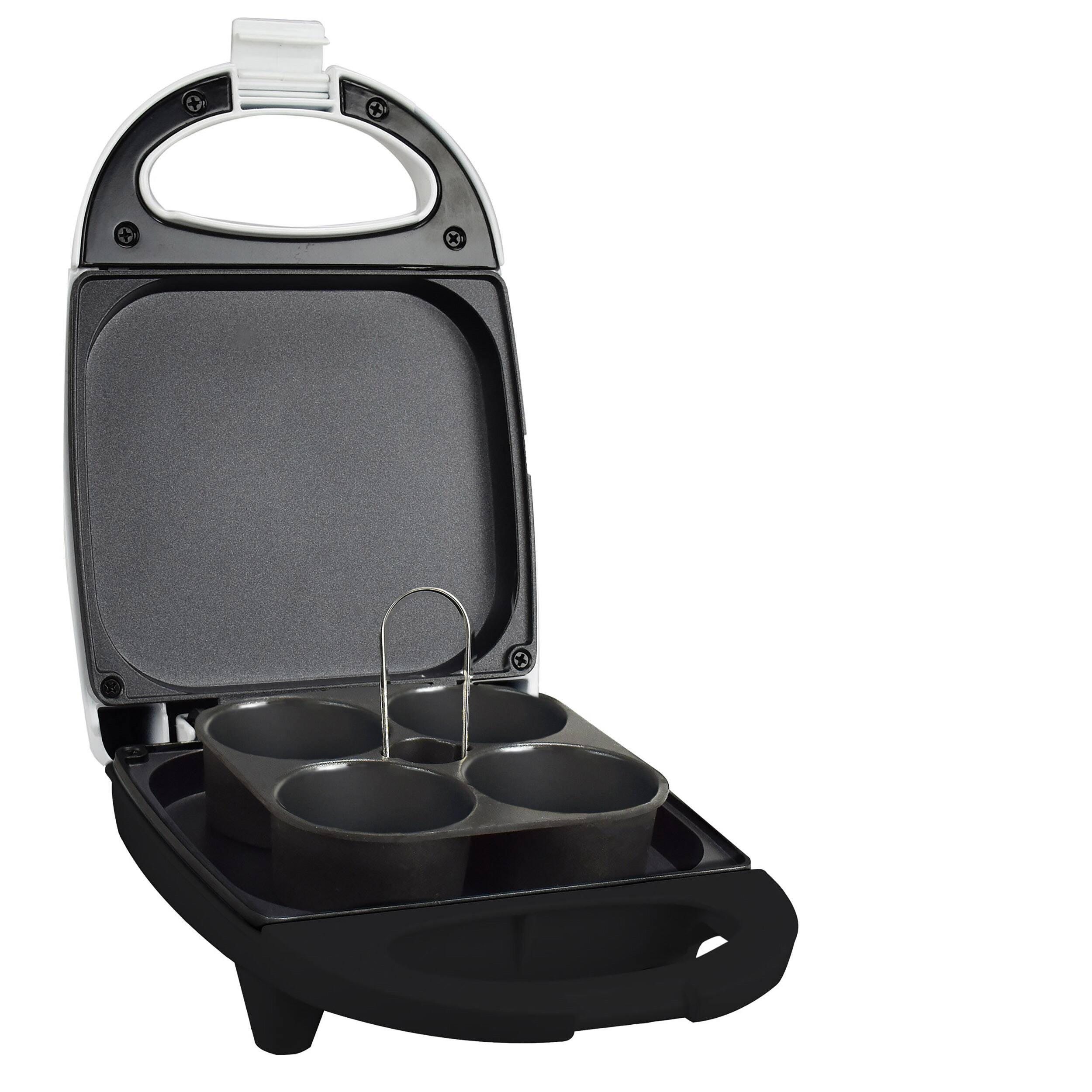 Alt View 8. Brentwood - Brentwood Mini Sous Vide Style Egg Bite Maker in White - White.