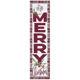 Jardine - Texas Southern Tigers 12'' x 48'' Outdoor Christmas Leaner - White