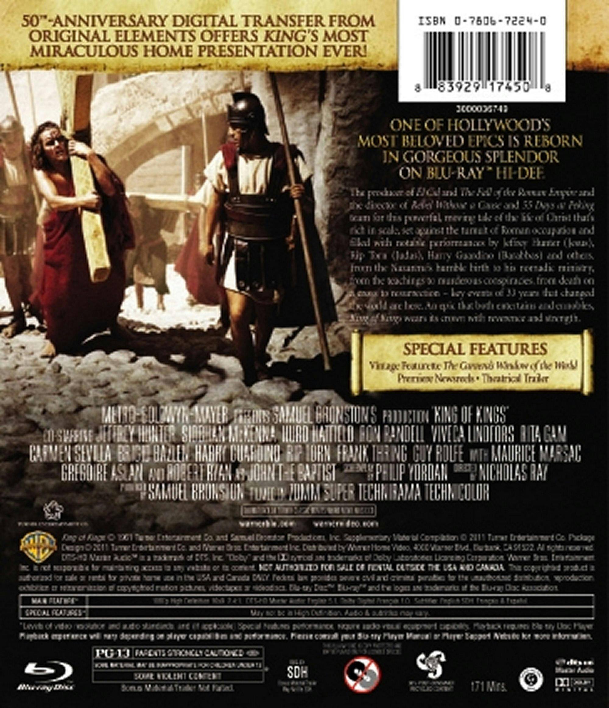Back. King of Kings [Blu-ray].