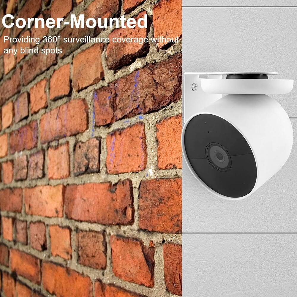 Corner-Mounted
Providing 360° surveillance coverage without any blind spots