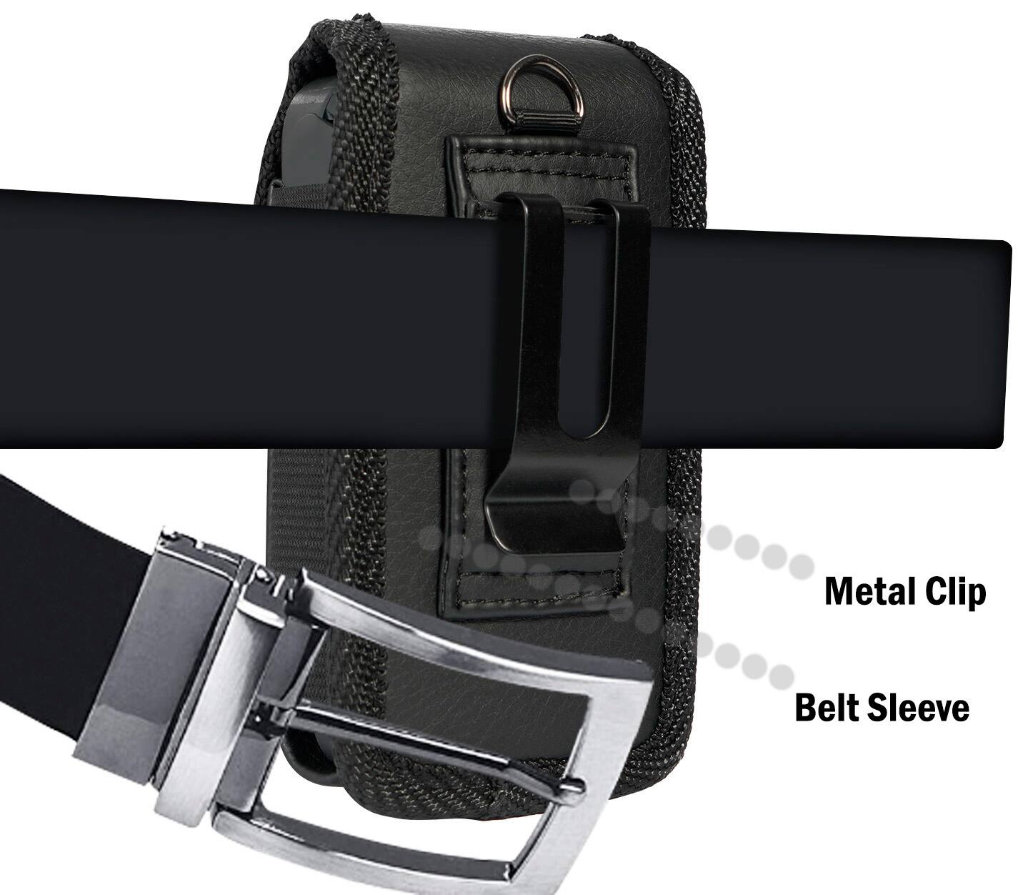 Metal Clip Belt Sleeve