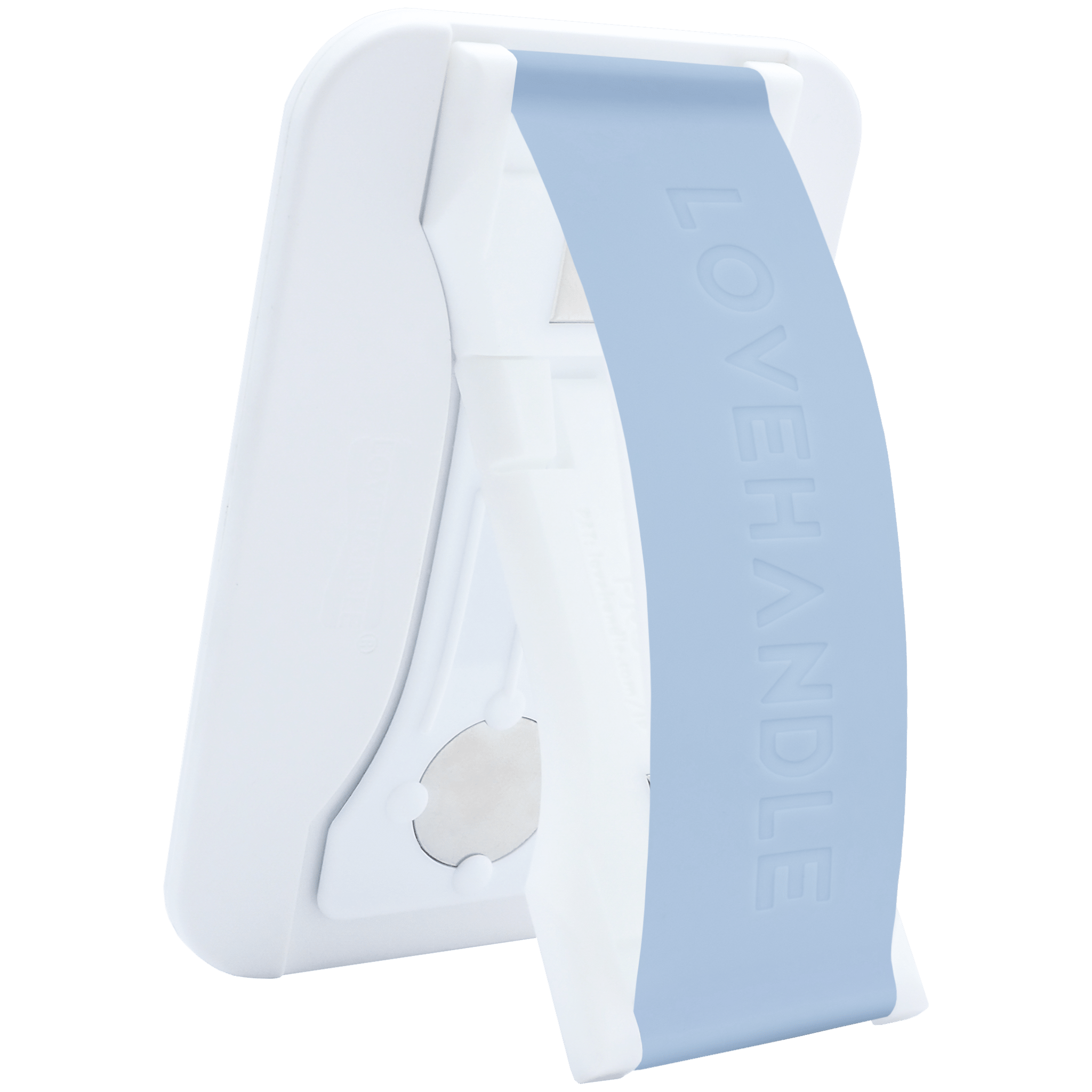 LoveHandle - PRO MagSafe Compatible Universal Magnetic Phone Grip & Kickstand with Adapter Ring for Cell Phones Solid - Airy Blue price history on PriceWatchPro