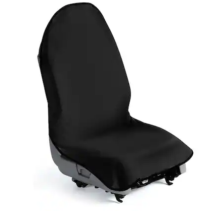 Front. VEGA AUTOMOTIVE - Waterproof Towel Car Seat Cover For Gym Workout Running Swimming Beach And Hiking Universal Fit Anti slip - Green+Black A8 10.5''.