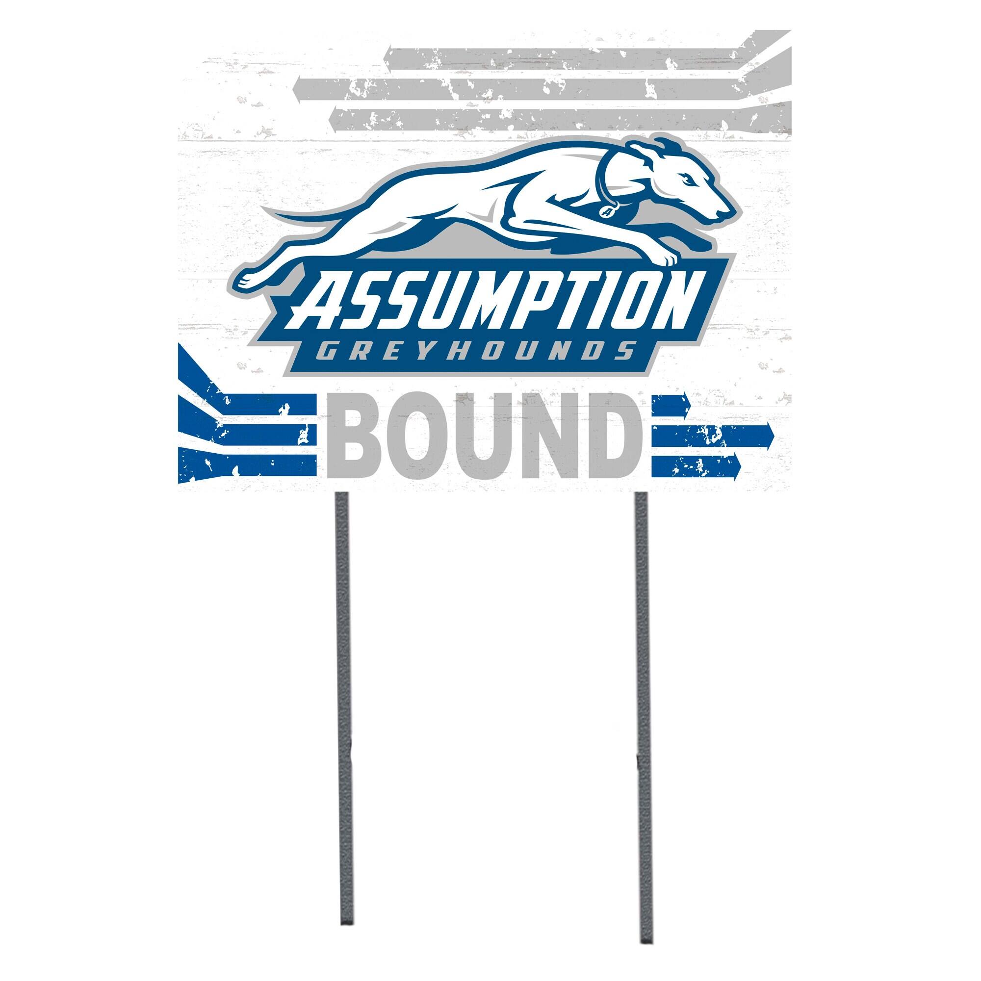 Assumption Greyhounds 18'' x 24'' Bound Yard Sign