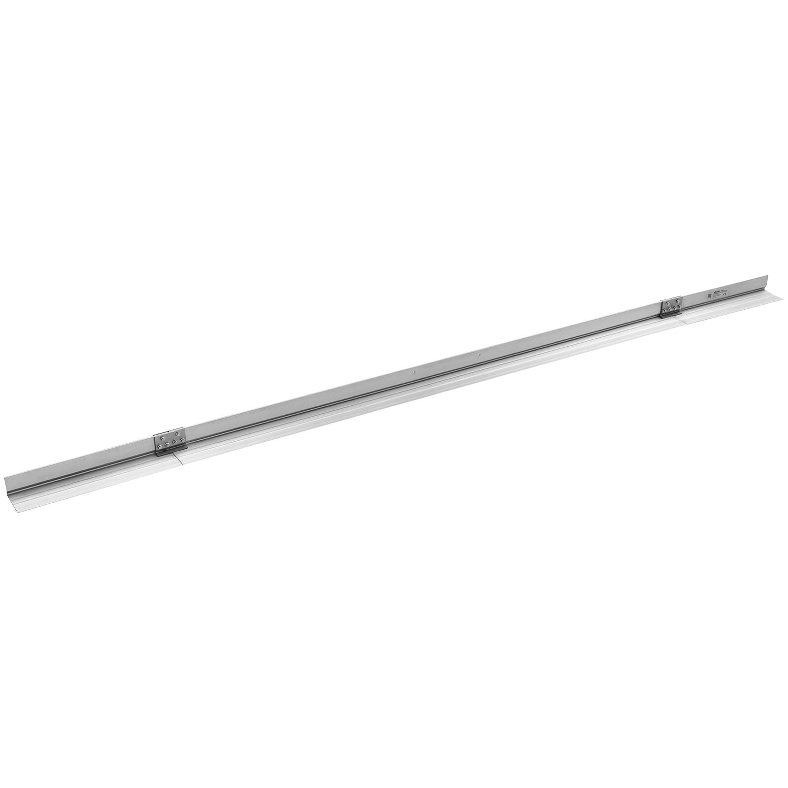 Alt View 5. VEVOR - Concrete Screed Blade 12 ft Length Aluminum Alloy Board Leveling Tool, 5.3 in Wide Straight Edge, Wide Coverage - Silver.