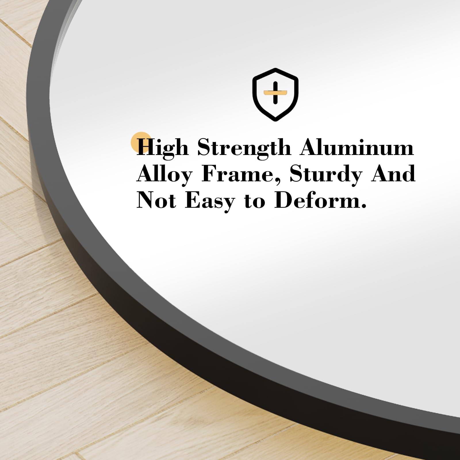 High Strength Aluminum Alloy Frame, Sturdy And Not Easy to Deform.