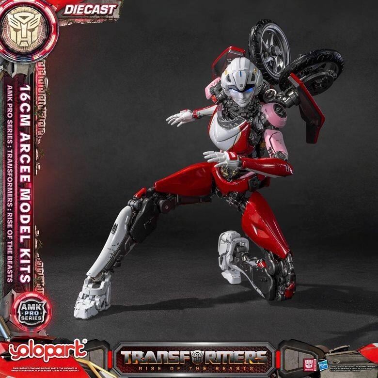 DIECAST  
AMK PRO SERIES  
16CM ARCEE MODEL KITS  
TRANSFORMERS RISE OF THE BEASTS  
AMK PRO SERIES  
colopart  
TRANSFORMERS RISE OF THE BEASTS