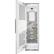Angle. Miele - F 2672 SF - 23 3/4" - Stainless Steel.
