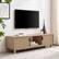 Alt View 12. Walker Edison - 58" Mid-Century Modern Fluted-Door TV Stand for TVs up to 65" - Coastal Oak.