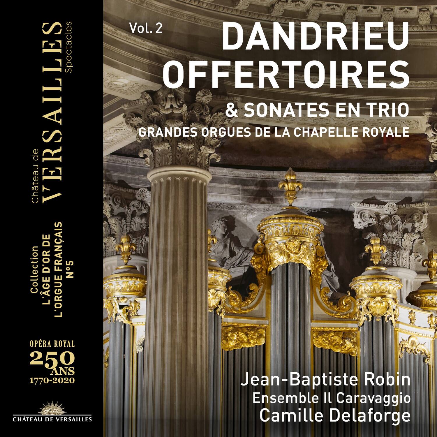 Robin Ensemble Il Caravaggio Delaforge - Offertoires & Sonates 2  - COMPACT DISCS