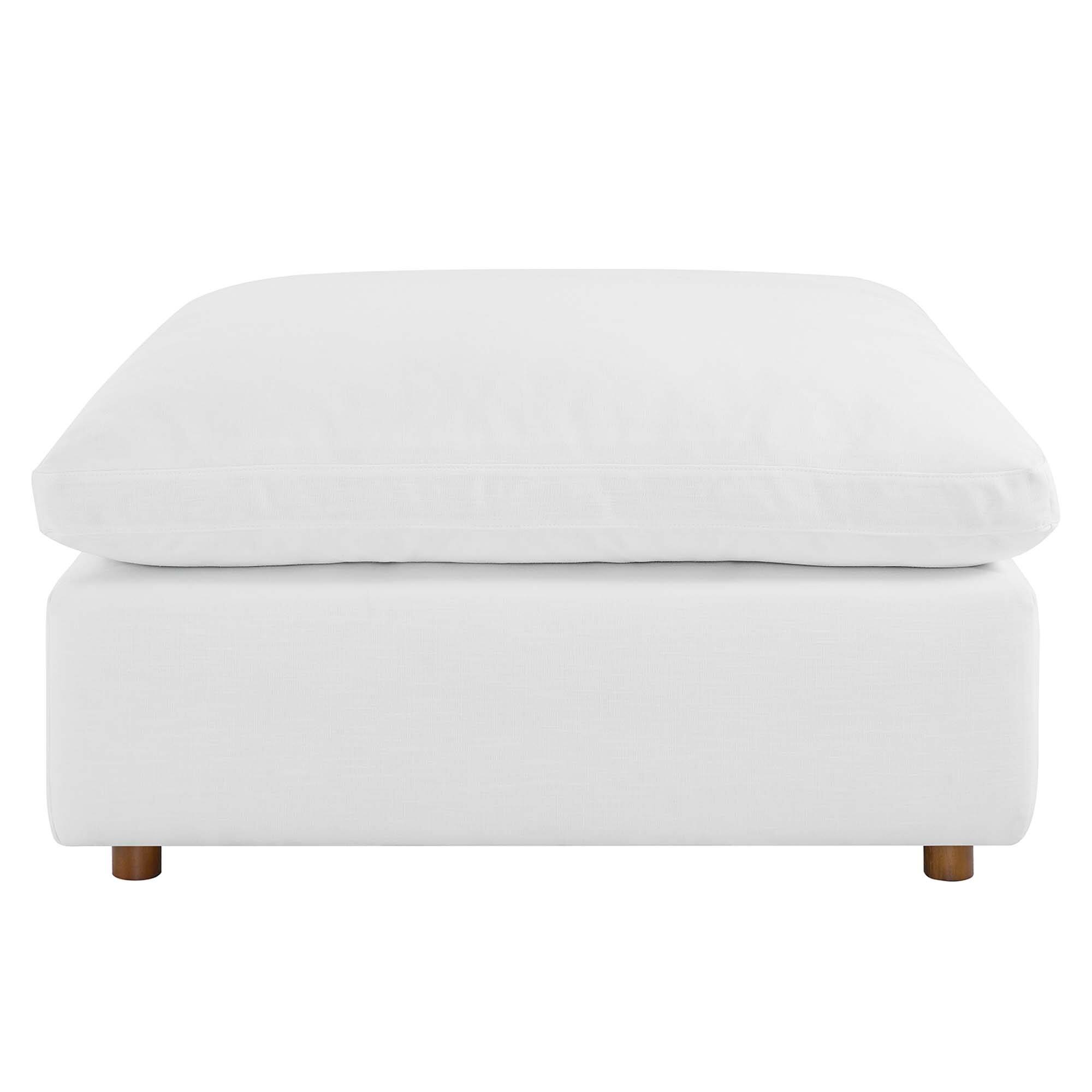 Alt View 2. Modway - Commix Down Filled Overstuffed Ottoman by Modway - EEI-3318-PUW.