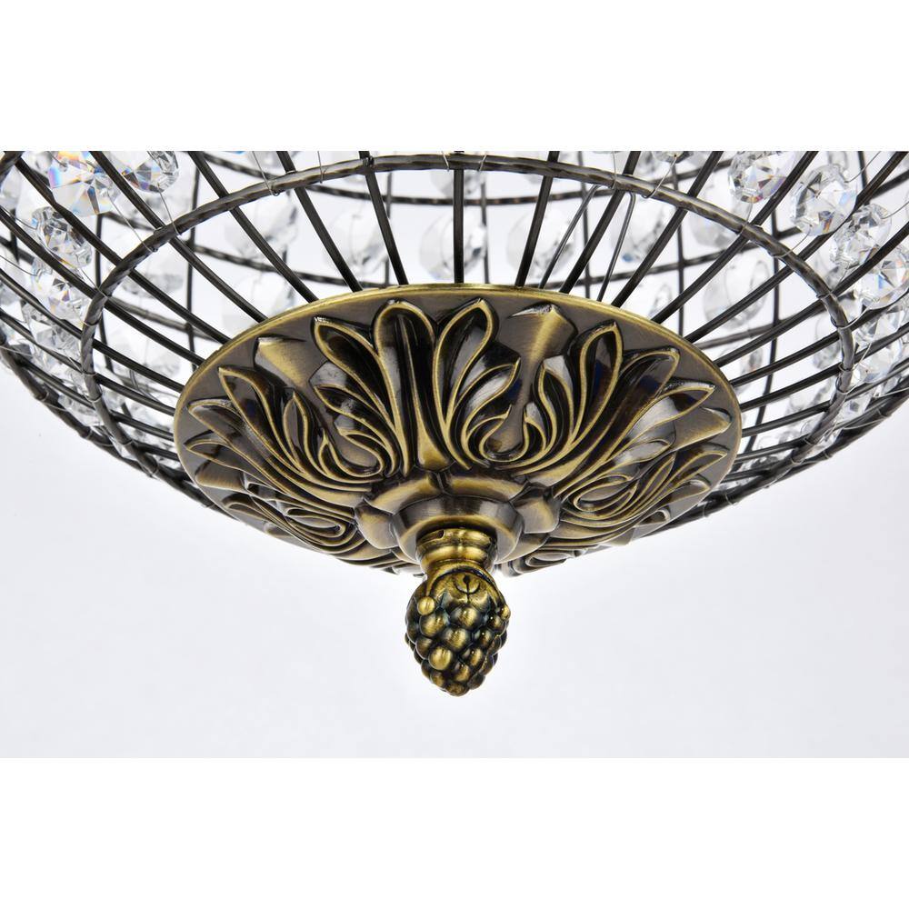 Back. Living District - Earlene 1 light 12 inch antique bronze pendant - Antique Bronze.