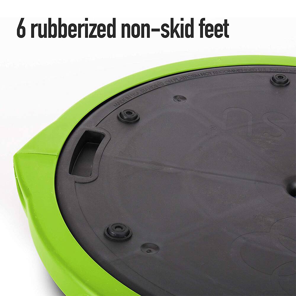 6 rubberized non-skid feet

MADE IN USA

WARNING: NOT RECOMMENDED U.S. PATENT NO. ON PLATFORM STANDING