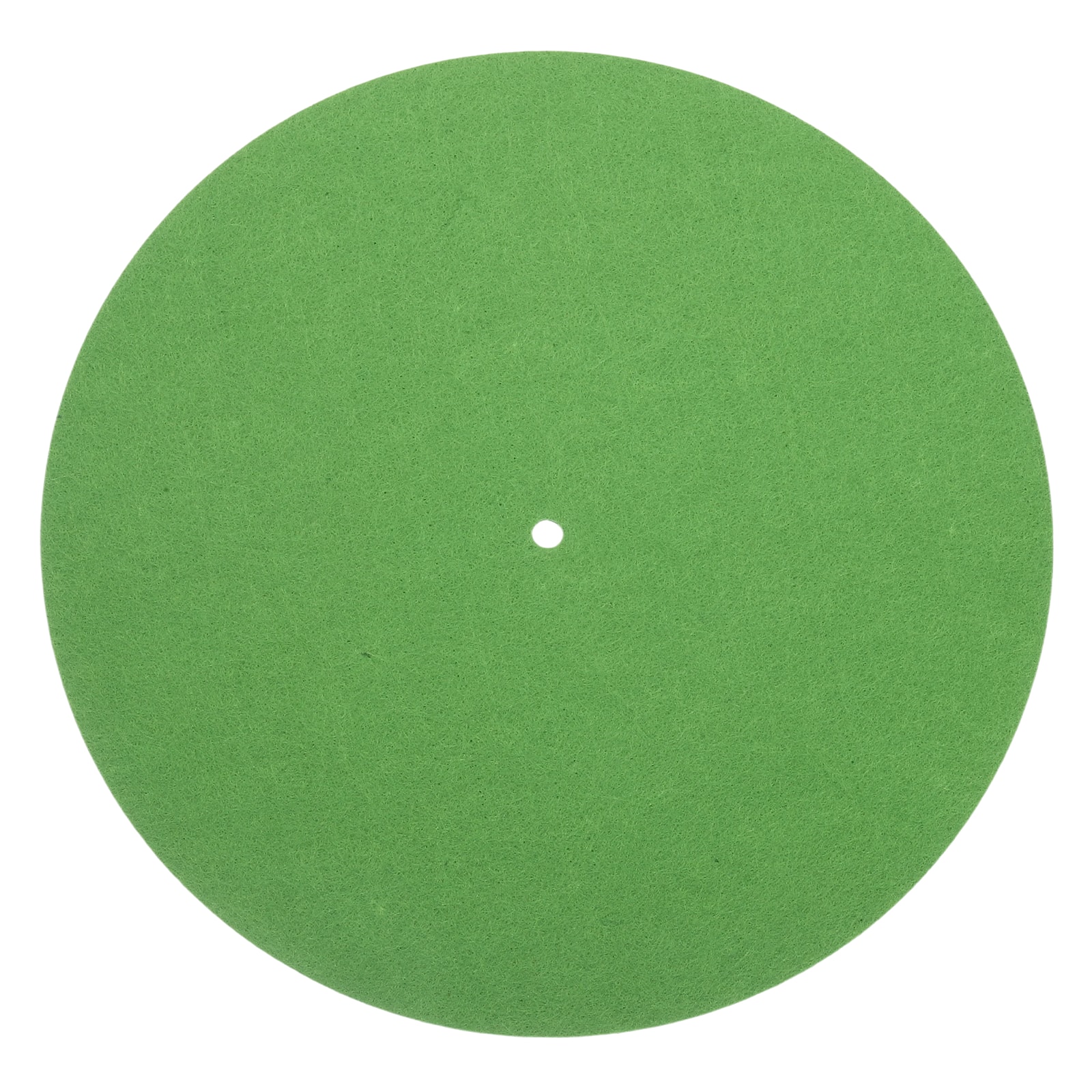 Unique Bargains - Record Player Mat, 12 Inch Turntable Mat 3mm Felt Pad for Vinyl Record Player - Green