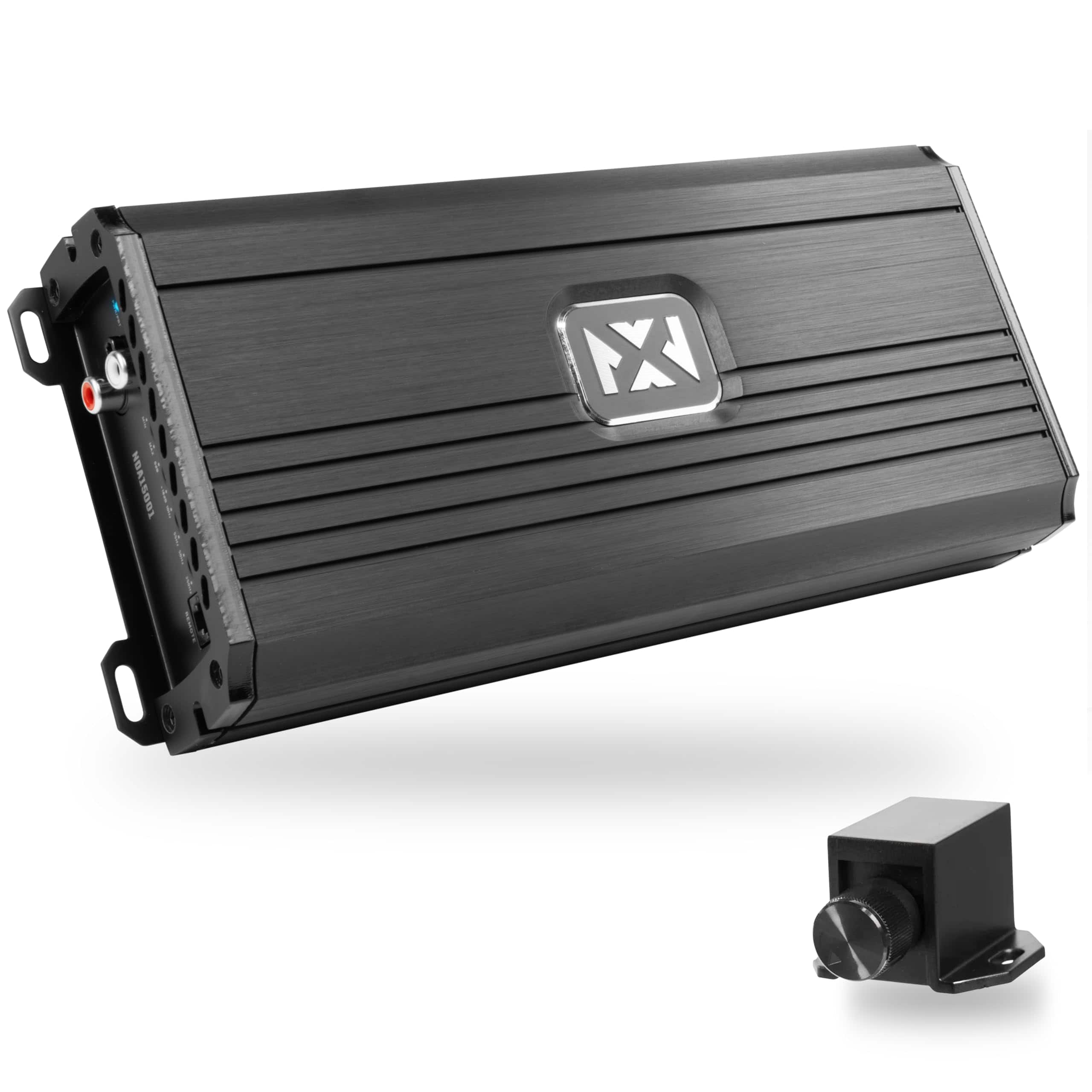 NVX - NDA15001 3000W Peak (1500W RMS) N-Series Class-D 1-Ohm Stable Monoblock Amplifier with Remote Bass Knob