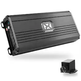 NVX - NDA15001 3000W Peak (1500W RMS) N-Series Class-D 1-Ohm Stable Monoblock Amplifier with Remote Bass Knob