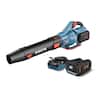 SENIX - X6 60V Max* Cordless Leaf Blower, Brushless (4.0 Ah Battery & Charger Included) - Blue