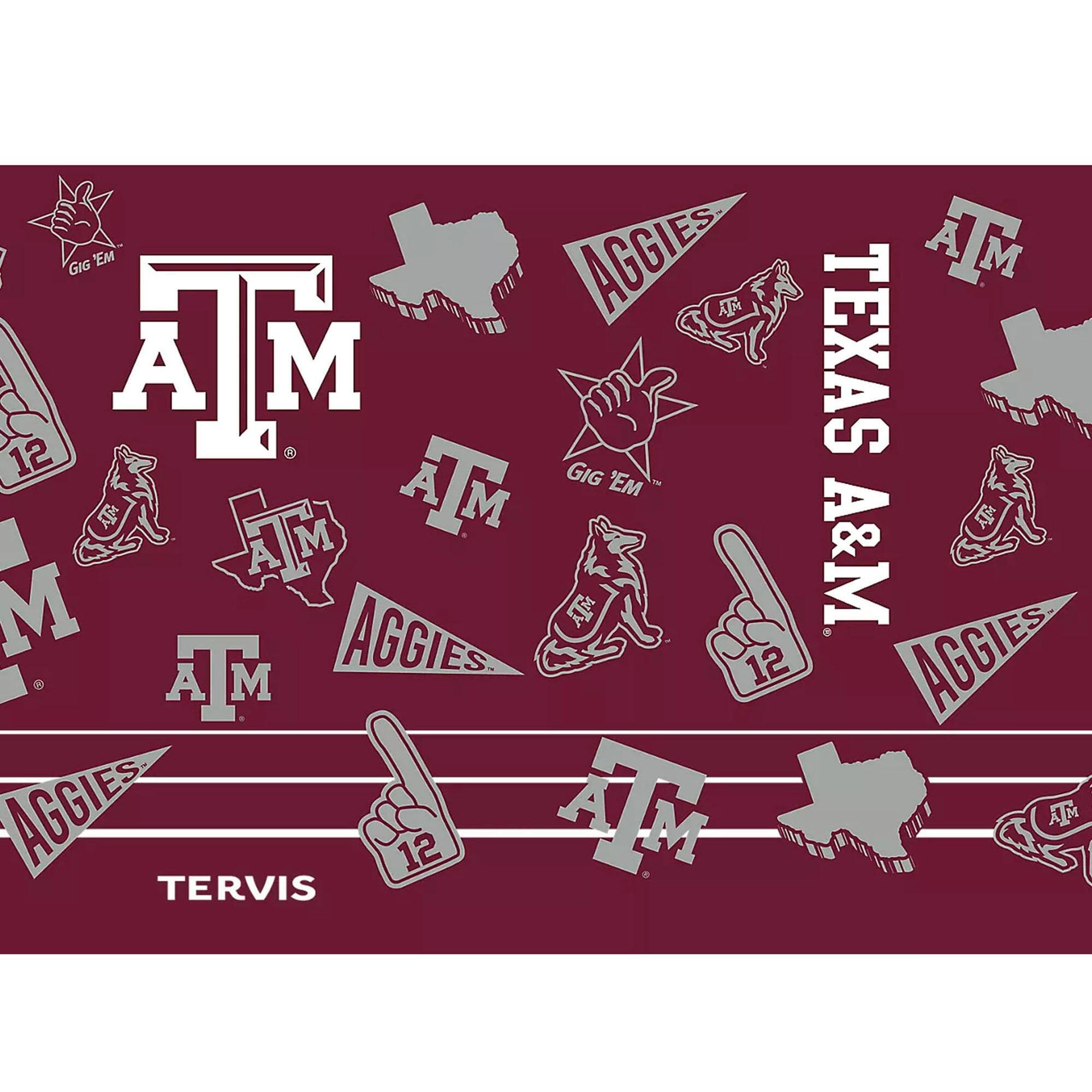 ATM  
AGGIES  
TEXAS A&M  
GIG 'EM  
12  
TERVIS