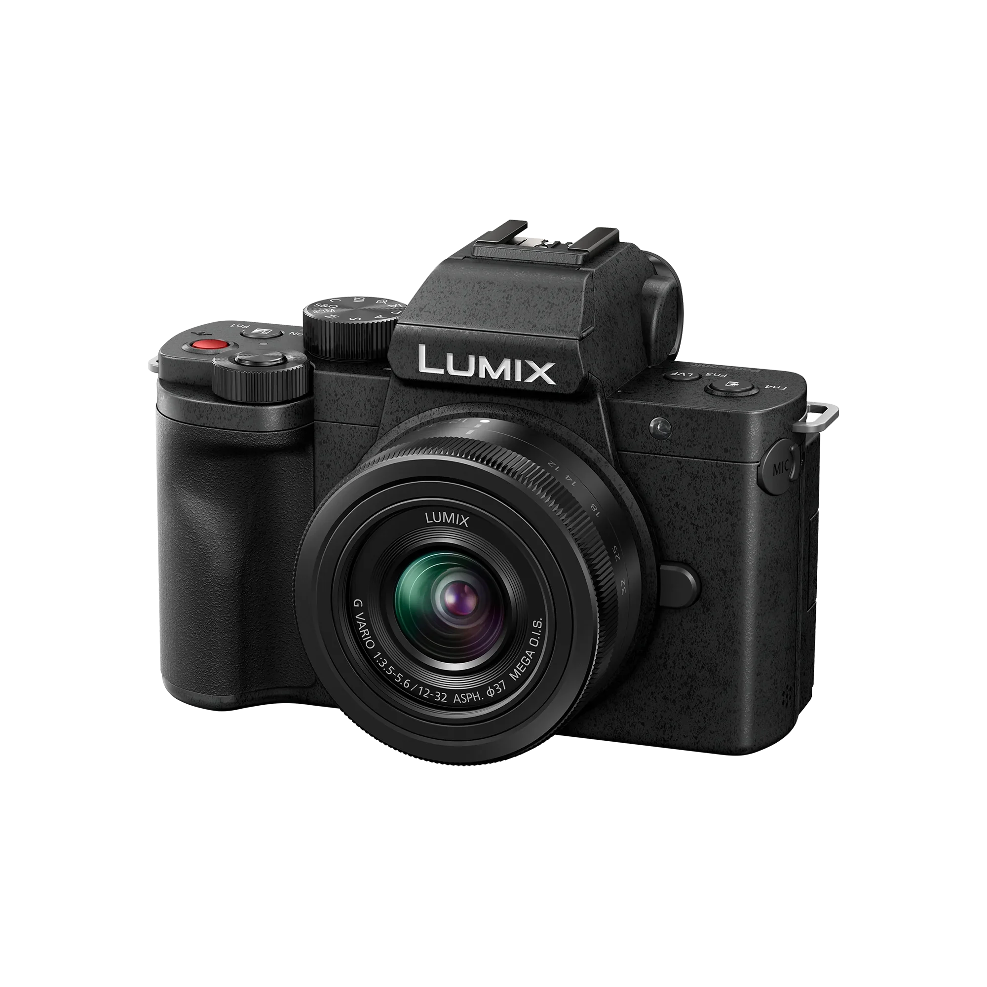 LUMIX M C. a LUMIX G VARIO O.I.S. 1:3.5-5.6/12-32 MEGA ASPH. 37 1 : MIC