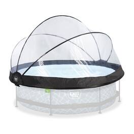EXIT Toys - 10 Foot Round Multifunctional Cover Dome Enclosure for Outdoor Pools