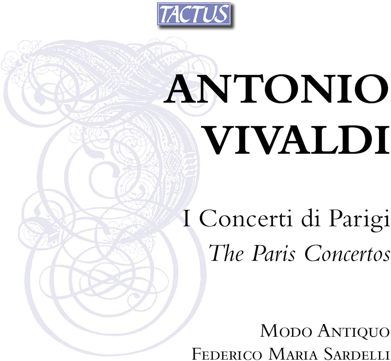 Vivaldi / Modo Antiquo / Sardelli - Paris Concertos   - COMPACT DISCS [CD] price history on PriceWatchPro