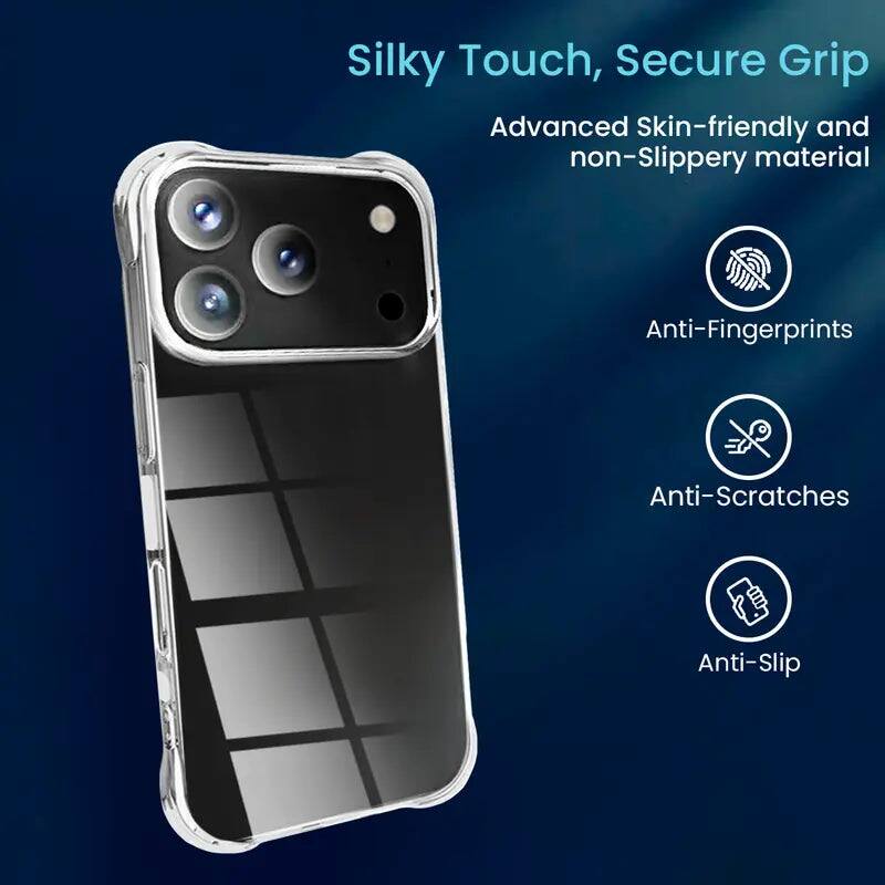Silky Touch, Secure Grip  
Advanced Skin-friendly and non-Slippery material  
Anti-Fingerprints  
Anti-Scratches  
Anti-Slip