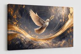 FC Design - Large Canvas 24x36" Frameless Holy Spirit Flight Art Painting Home Wall Décor - MultiColor