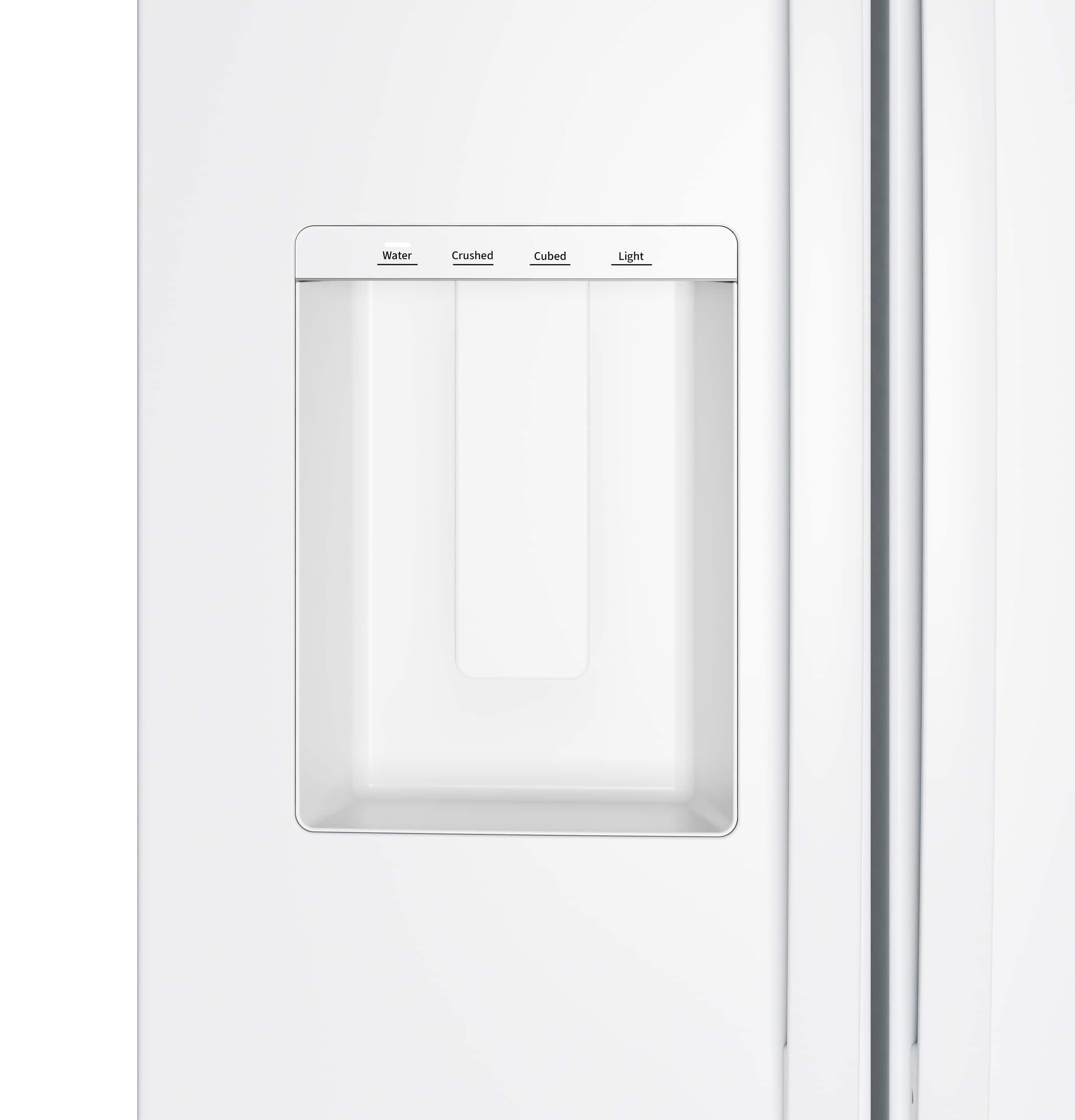 GE 36 in. Wide 23.6 Cu. Ft. Counter Depth Side By Side