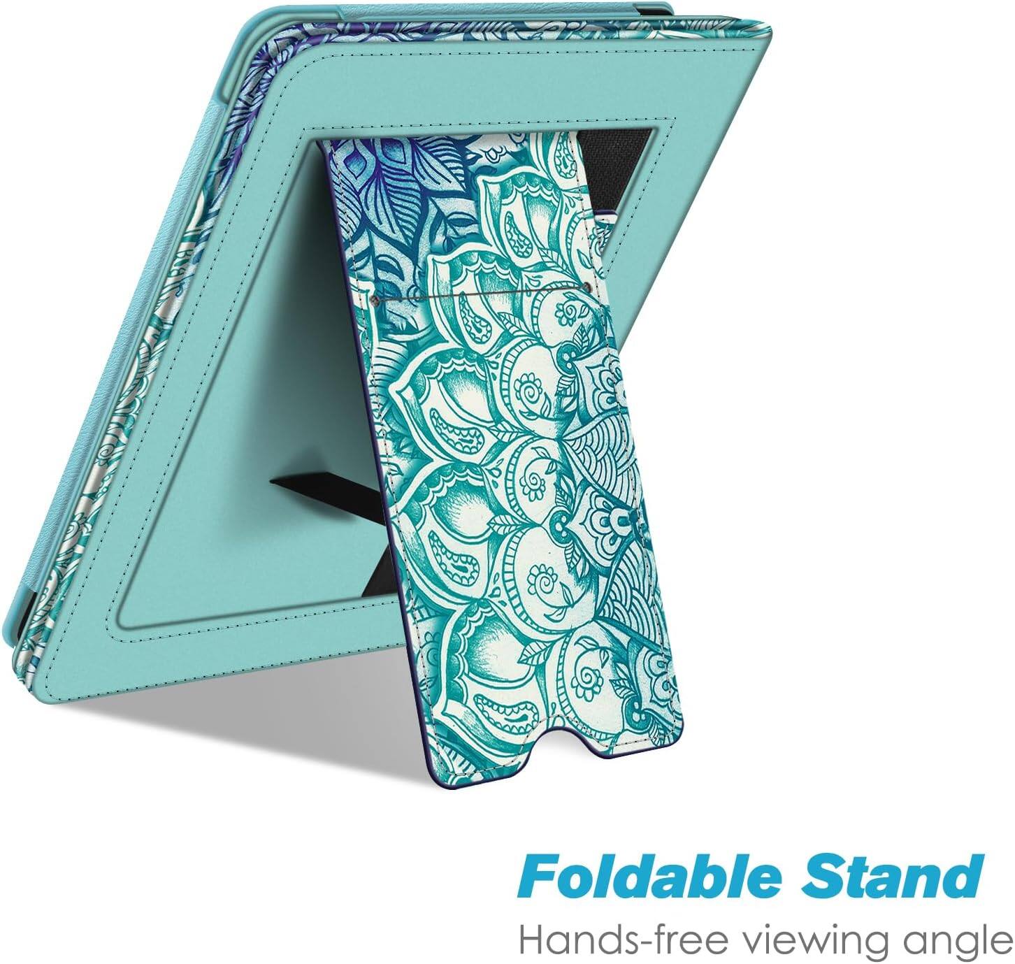 Foldable Stand  
Hands-free viewing angle
