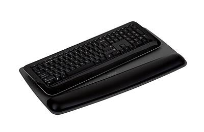 Alt View 8. 3M - Gel Wrist Rest with Platform for Keyboard, Non-Skid Base, Gray - Gray.