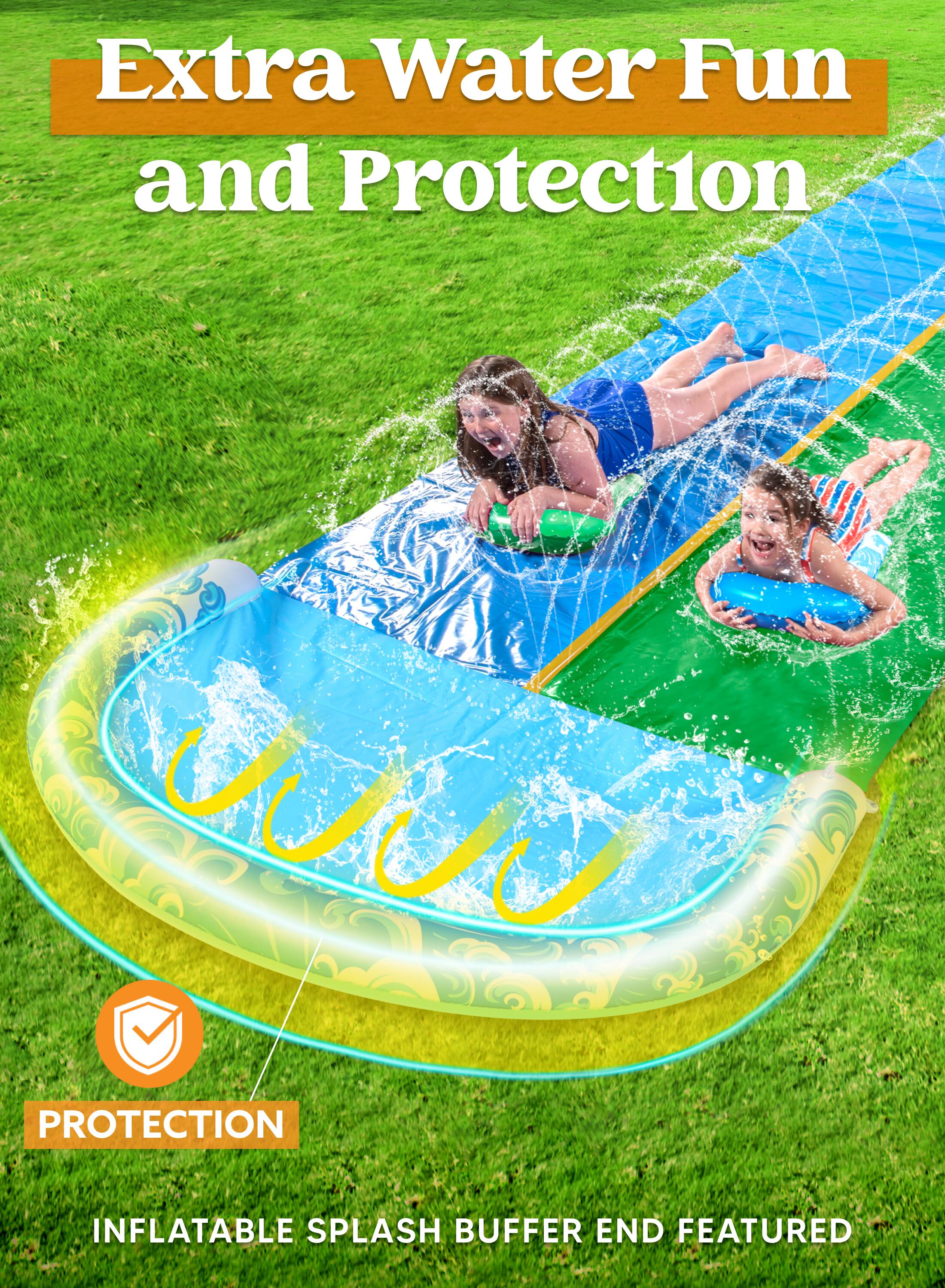 Extra Water Fun and Protection

PROTECTION

INFLATABLE SPLASH BUFFER END FEATURED