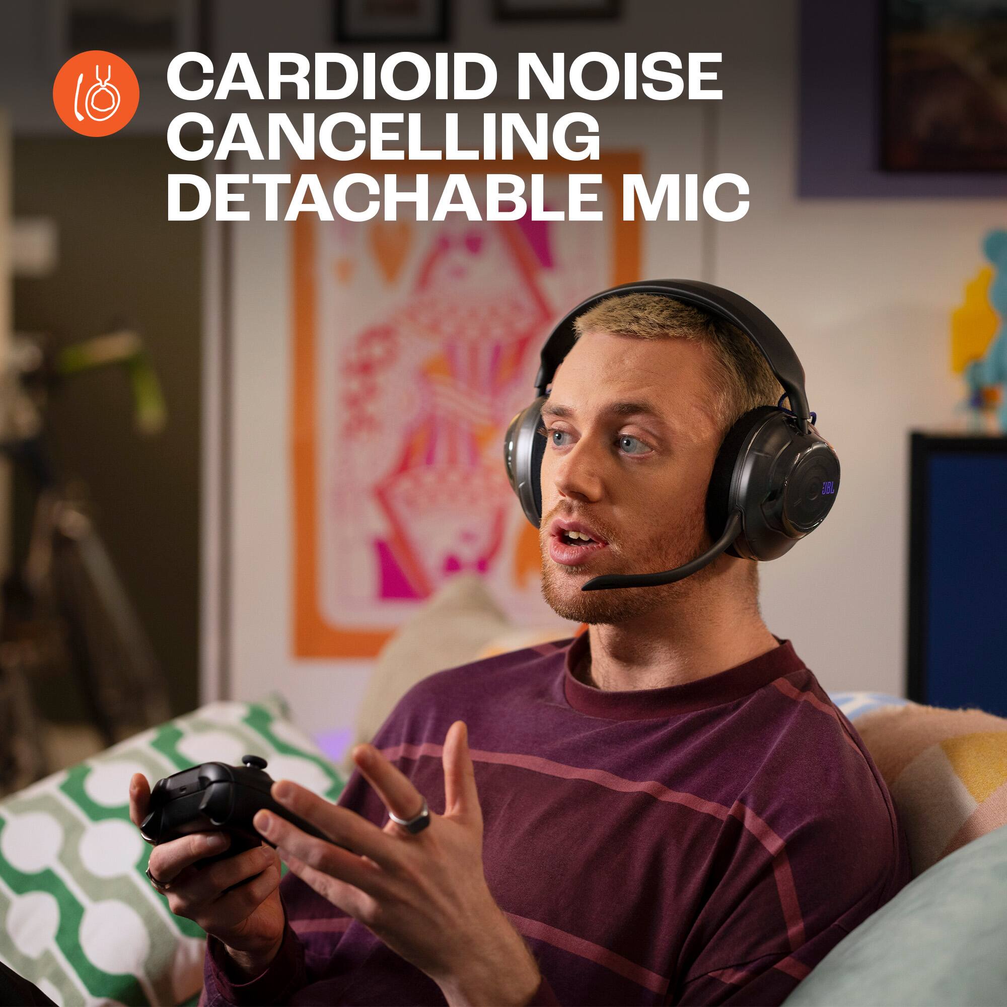 CARDIOID NOISE CANCELLING DETACHABLE MIC