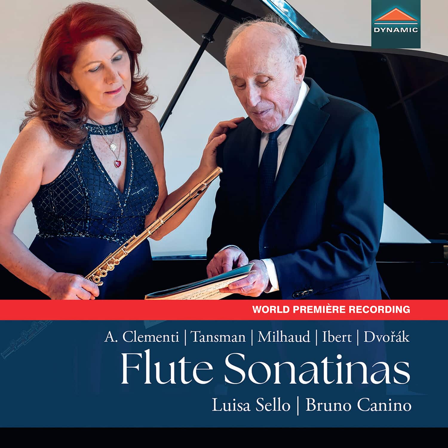 Luisa Sello - A. Clementi, Tansman, Milhaud, Ibert & Dvorak: Flute Sonatinas   - COMPACT DISCS [CD] price history on PriceWatchPro