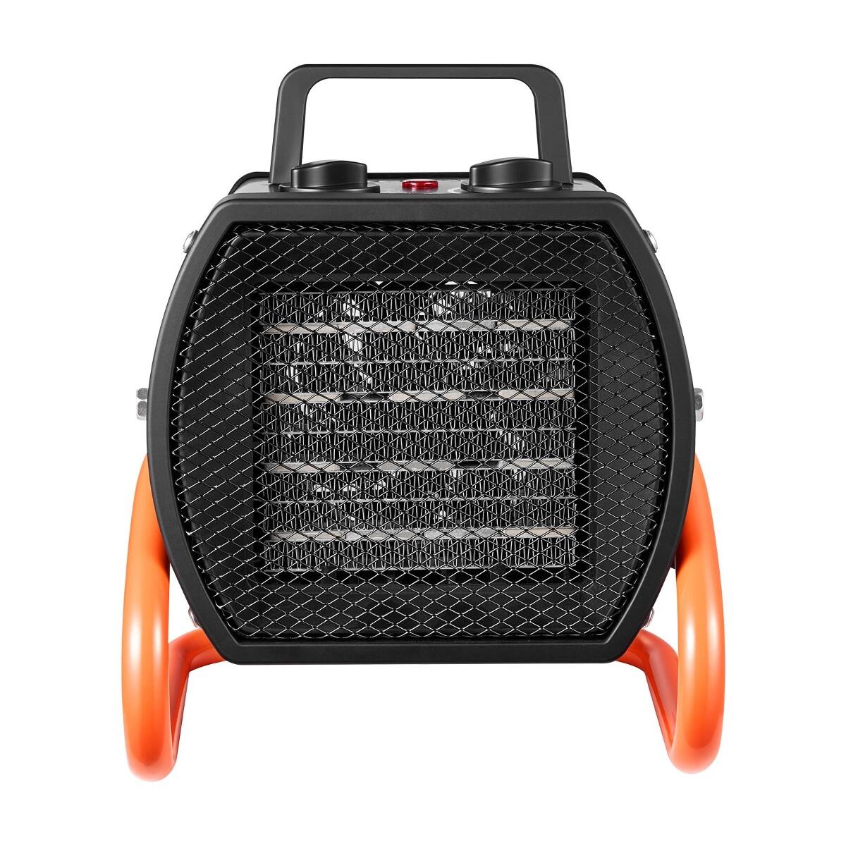 Front. Loheer - Loheer 1500W Electric Greenhouse Heater PTC Space Heater With Fan and Adjustable Angle.