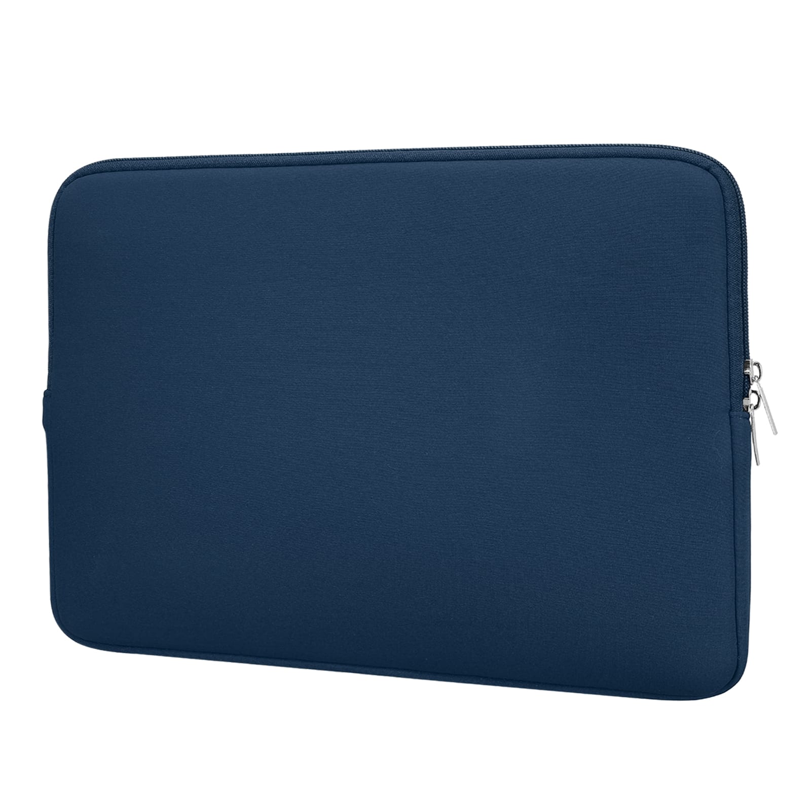 Unique Bargains - Laptop Case - Polyester Computer Sleeve Carrying Bag, Shockproof Protective Cover for 14" Notebook - Dark Blue