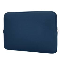Unique Bargains - Laptop Case - Polyester Computer Sleeve Carrying Bag, Shockproof Protective Cover for 14" Notebook - Dark Blue