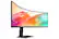 Back. Samsung - Samsung 49" QHD 120Hz Business Curved Ultra-wide Monitor (HDMI, DisplayPort and USB-C), Black - Black.